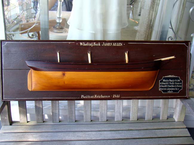 A Half Model of the New Bedford Whaleship "JAMES ALLEN" second half of the 20th century — image 2